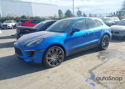 2018 Porsche Macan S z USA, uszkodzony, nr VIN WP1AB2A57JLB30117
